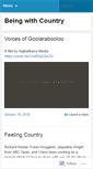 Mobile Screenshot of beingwithcountry.net