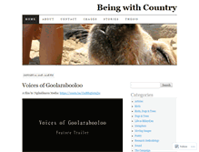 Tablet Screenshot of beingwithcountry.net